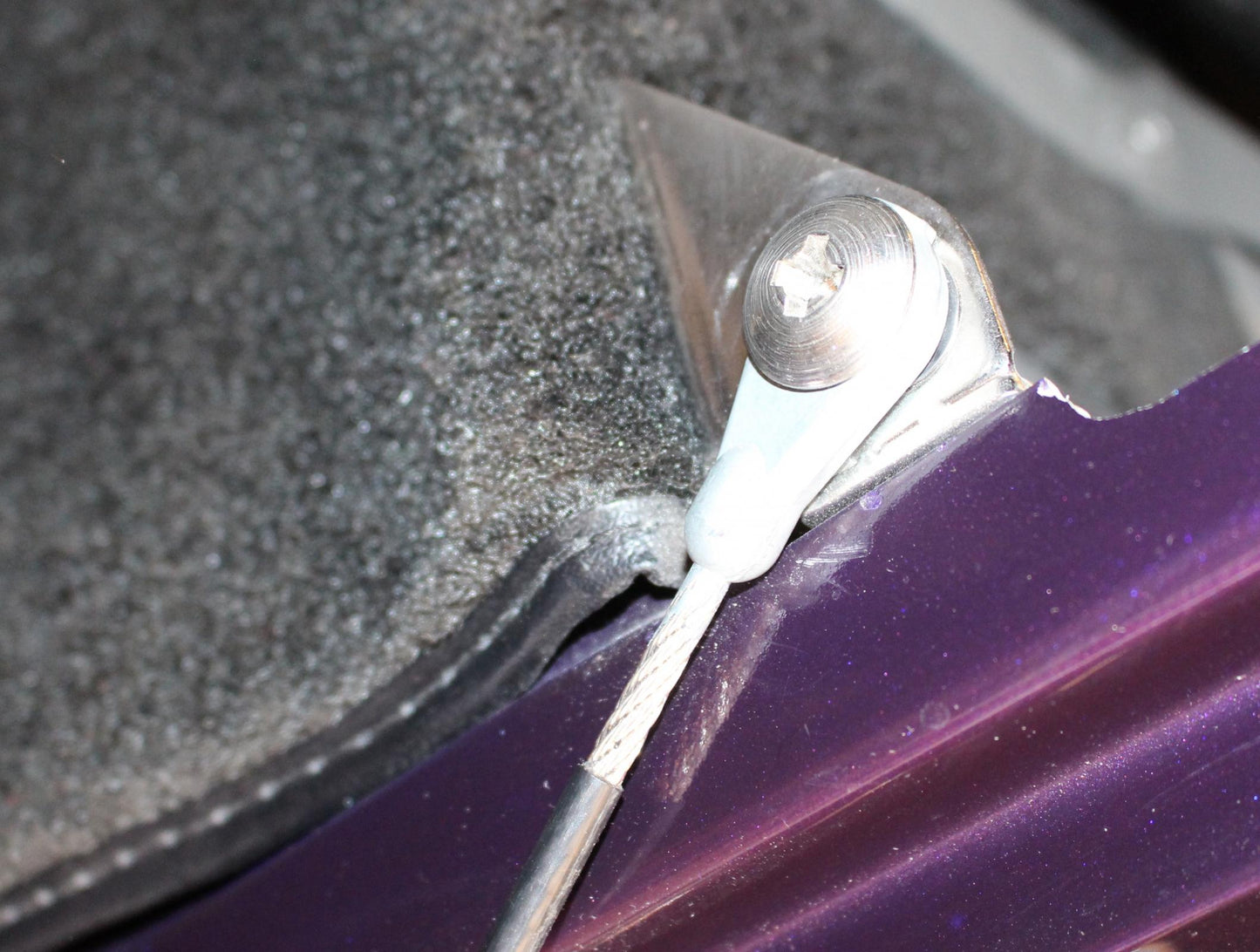 Kentrol Jeep CJ Tailgate Pivot Latch Assembly Fiberglass Body 76-86 CJ Polished Silver Kentrol