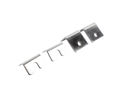 Jeep CJ Strut Rod Mounting Brackets 4 Pieces Fiberglass 72-86 CJ Polished Silver Kentrol-1