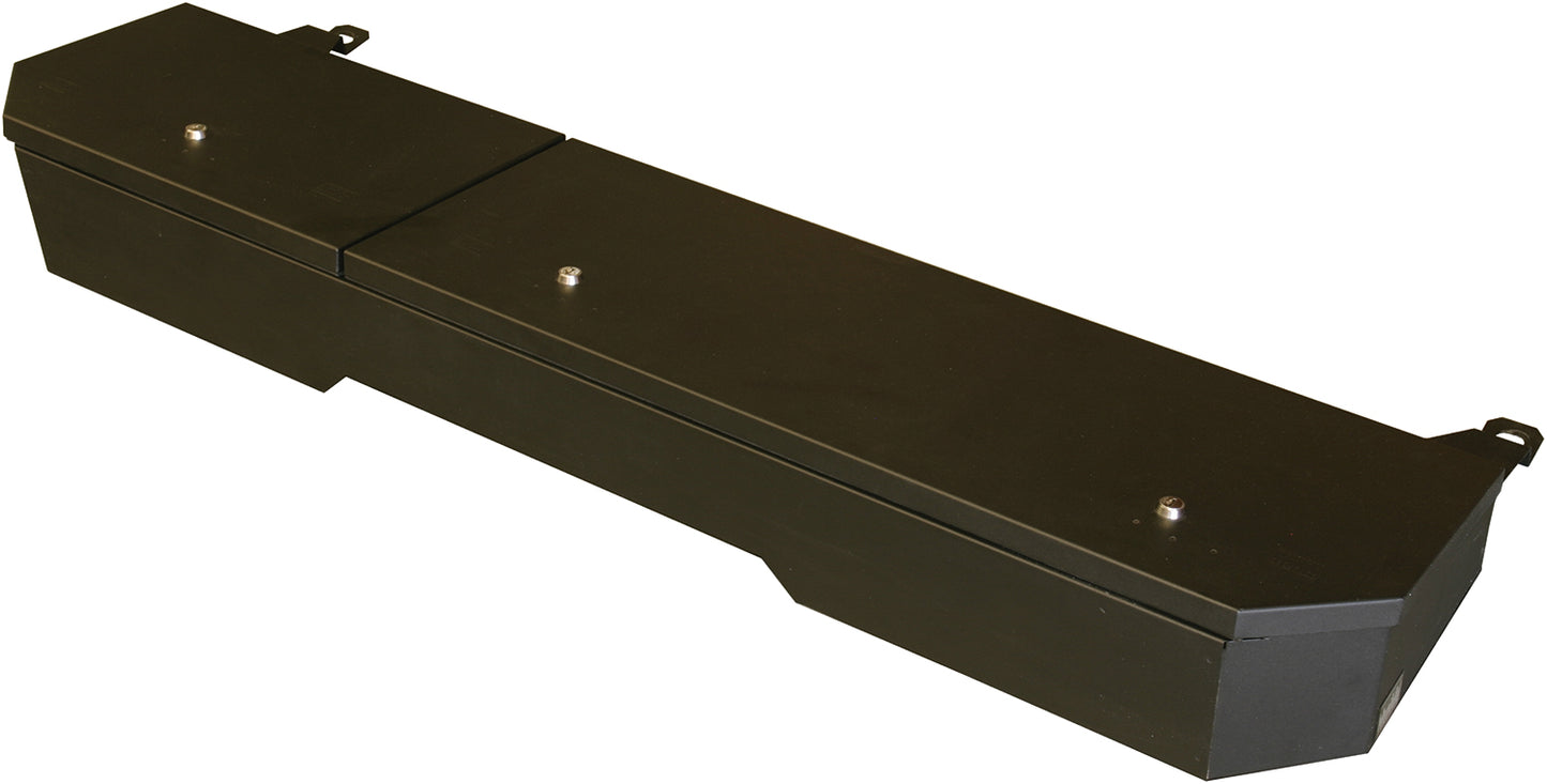 Rear Underseat Lockbox - 07-19 Silverado/Sierra 1500 19 Old Body Style} / 07-19 2500HD/3500HD w/ Crew Cab Full Length Black Products Tuffy Security