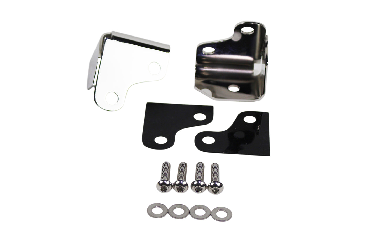 Kentrol Jeep JK Windshield Light Mount 07-18 Wrangler JK Polished Silver Kentrol