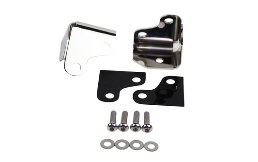 Kentrol Jeep JK Windshield Light Mount 07-18 Wrangler JK Polished Silver Kentrol