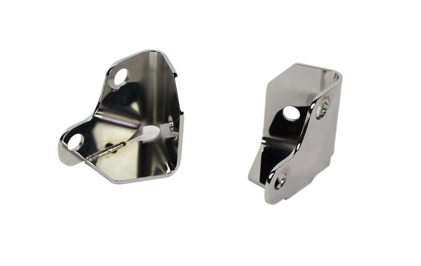 Kentrol Jeep JK Windshield Light Mount 07-18 Wrangler JK Polished Silver Kentrol