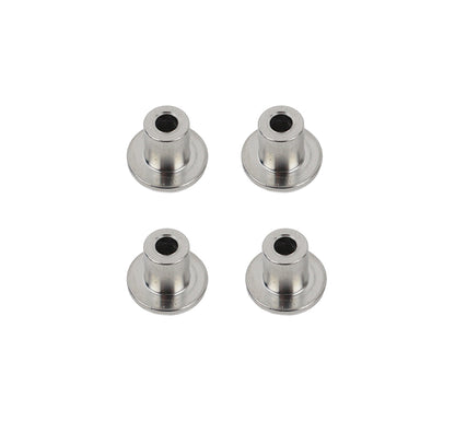 Jeep JK JK OEM Anti-Theft Door Nuts 2 Door 07-18 Wrangler JK Polished Silver Kentrol-1