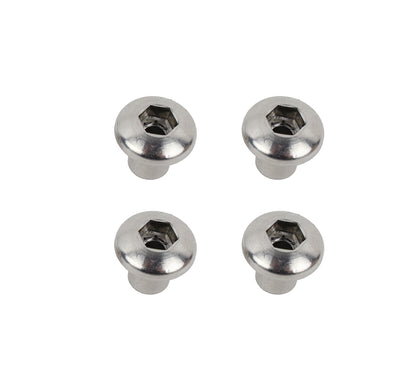 Jeep JK JK OEM Anti-Theft Door Nuts 2 Door 07-18 Wrangler JK Polished Silver Kentrol-2