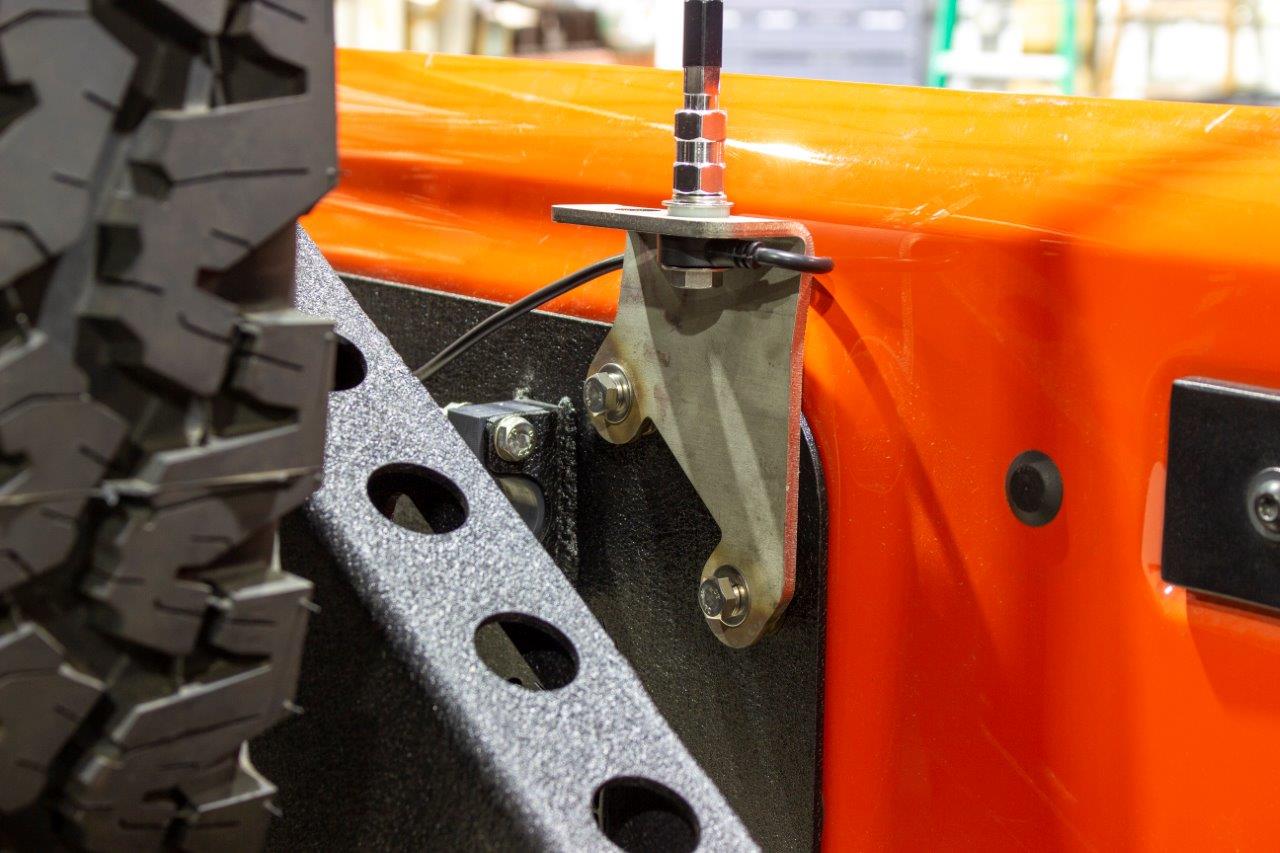 Kentrol Jeep JK CB Antenna Mount For 07-18 Wrangler JK Stainless Steel Kentrol