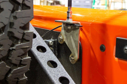 Jeep JK CB Antenna Mount For 07-18 Wrangler JK Stainless Steel Kentrol-13