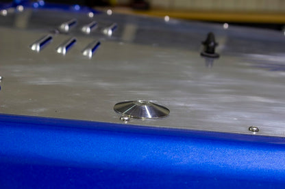 Jeep Wrangler Hood Bumper Deletes For 97-19 Wrangler JK/TJ Stainless Steel Kentrol-5