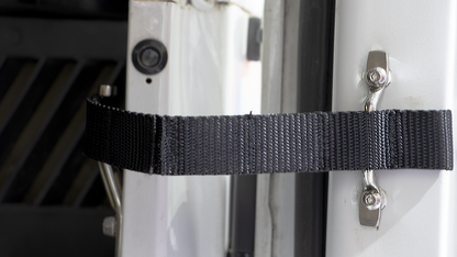 Jeep CJ/YJ Door Strap Kit For 76-95 Jeep CJ/YJ Stainless Steel Kentrol-1