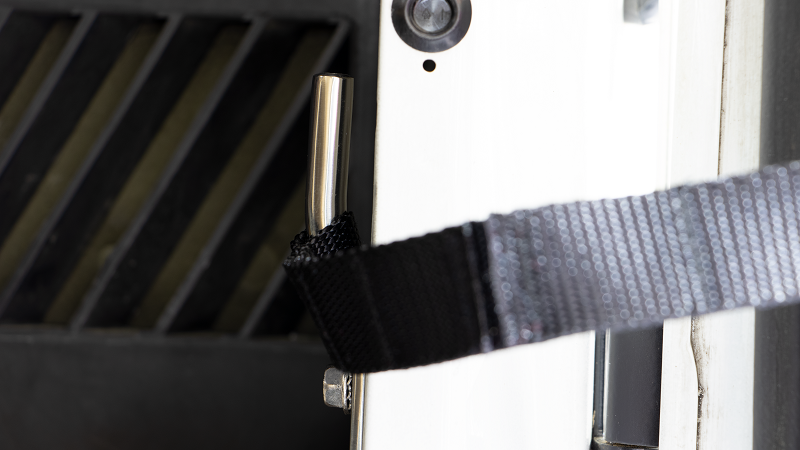 Kentrol Jeep CJ/YJ Door Strap Kit For 76-95 Jeep CJ/YJ Stainless Steel Kentrol