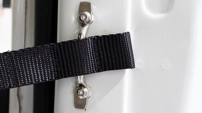 Jeep CJ/YJ Door Strap Kit For 76-95 Jeep CJ/YJ Stainless Steel Kentrol-3