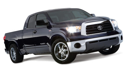 Black OE Style Smooth Finish 4-Piece Fender Flare Set For 2007-2013 Toyota Tundra W/O Factory Mudflap Bushwacker-2