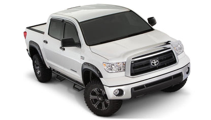 Black Pocket/Rivet Style Smooth Finish 4-Piece Fender Flare Set For 2007-2013 Toyota Tundra Bushwacker-5
