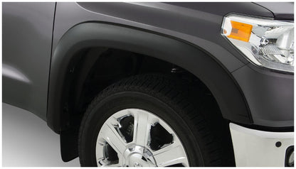 Black OE Style Smooth Finish 4-Piece Fender Flare Set For 2014-2021 Toyota Tundra Bushwacker-1