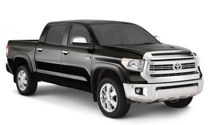 Oe Style Color Matched Black 4-Piece Fender Flare Set For 2016-2018 Toyota Tundra Bushwacker