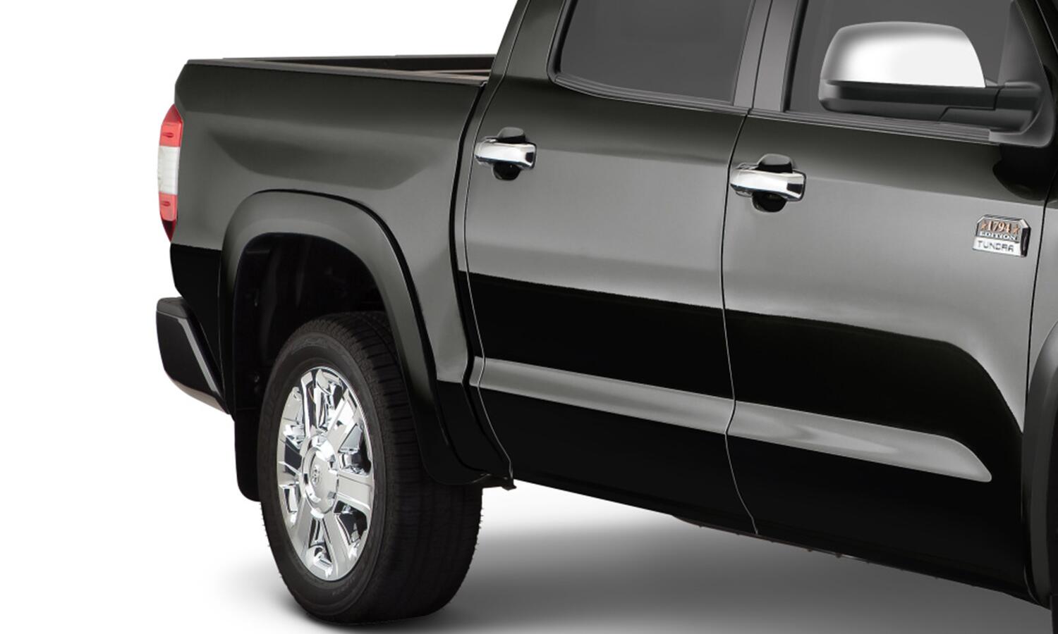 Oe Style Color Matched Black 4-Piece Fender Flare Set For 2016-2018 Toyota Tundra Bushwacker-2