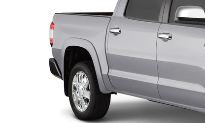 Oe Style Color Matched Silver Sky Metallic 4-Piece Fender Flare Set For 2019-2021 Toyota Tundra, Must Remove Mudflaps Bushwacker-2