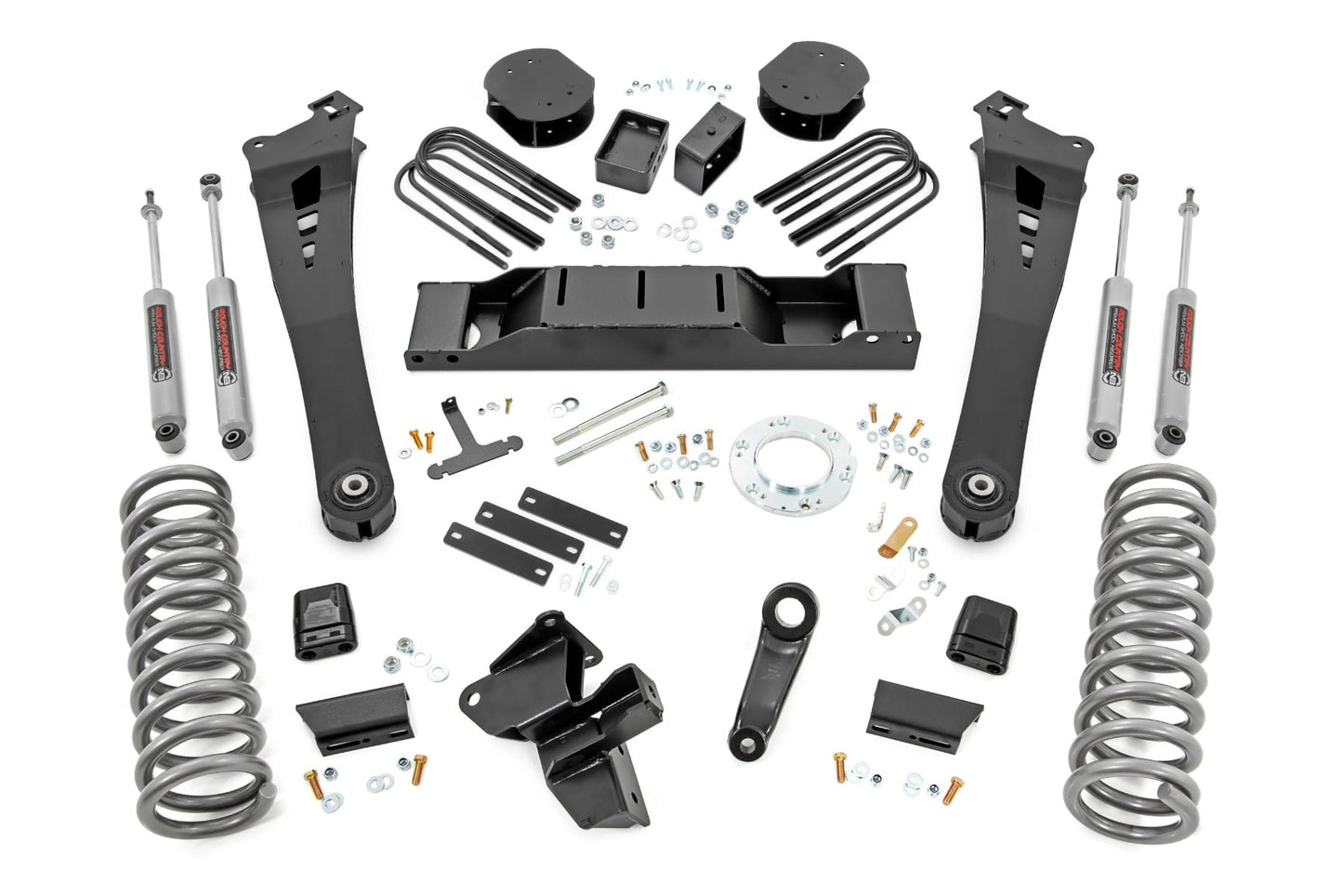 5 Inch Lift Kit DRW OE Rear Air Ram 3500 4WD (2020-2024) Rough Country