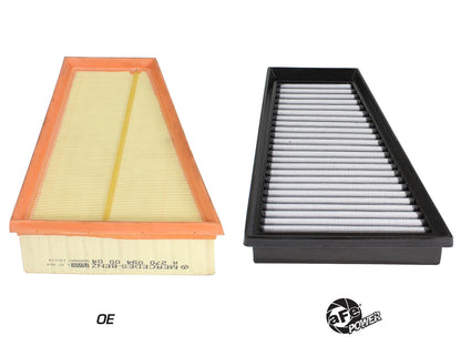 Magnum Flow OE Replacement Air Filter w/ Pro Dry S Media Mercedes-Benz CLA250 14-19 / GLA250 15-17 L4-2.0L (t) aFe Power-2