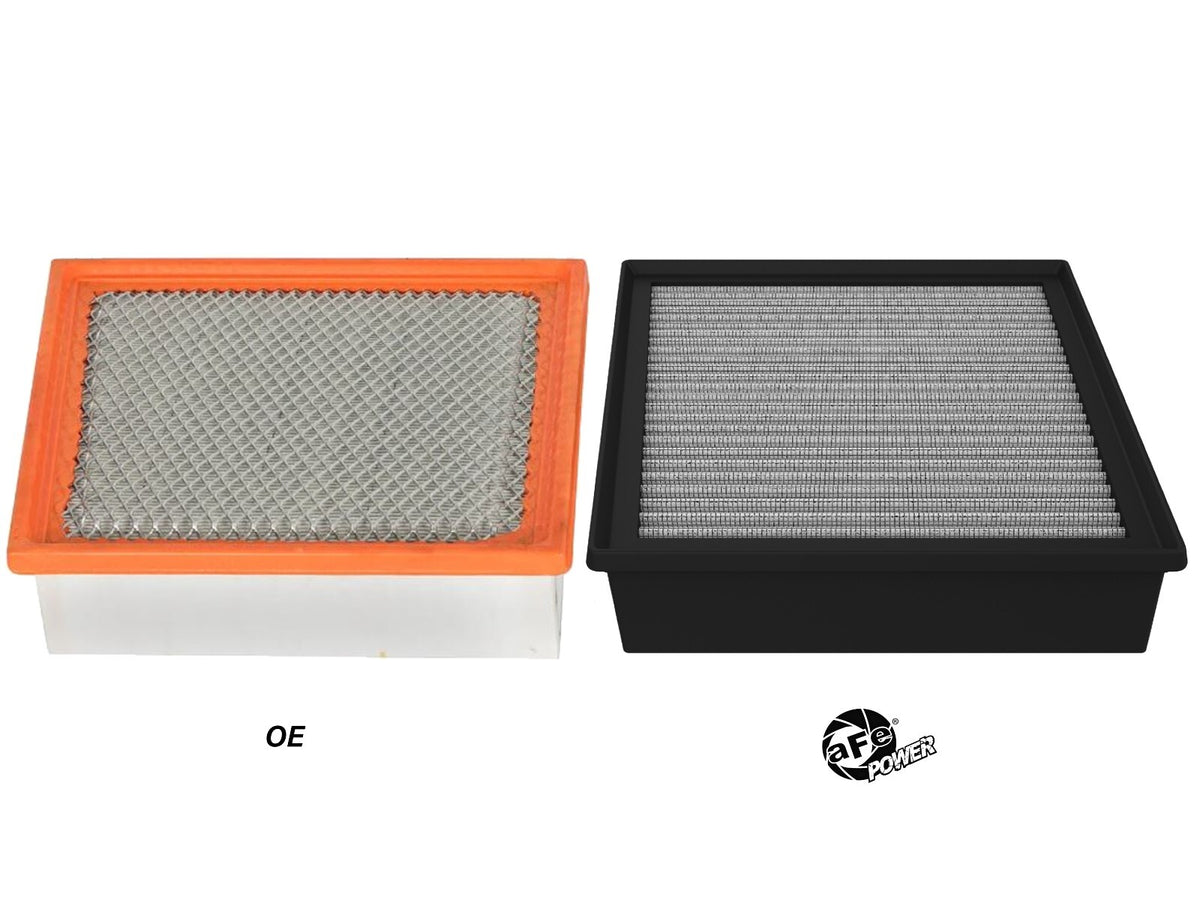 Magnum Flow OE Replacement Air Filter w/ Pro Dry S Media & Foam Pre-Filter GM Diesel Trucks 17-19 V8-6.6L (td) L5P aFe Power-2