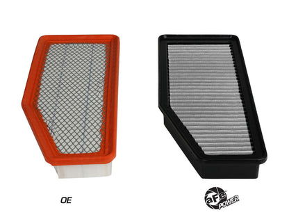 Magnum Flow OE Replacement Air Filter w/ Pro Dry S Media Jeep Cherokee (Kl) 19-23 L4-2.0L (t) aFe Power-2