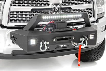 EXO Winch Mount Kit Ram 2500 2WD/4WD (2014-2018) Rough Country-2