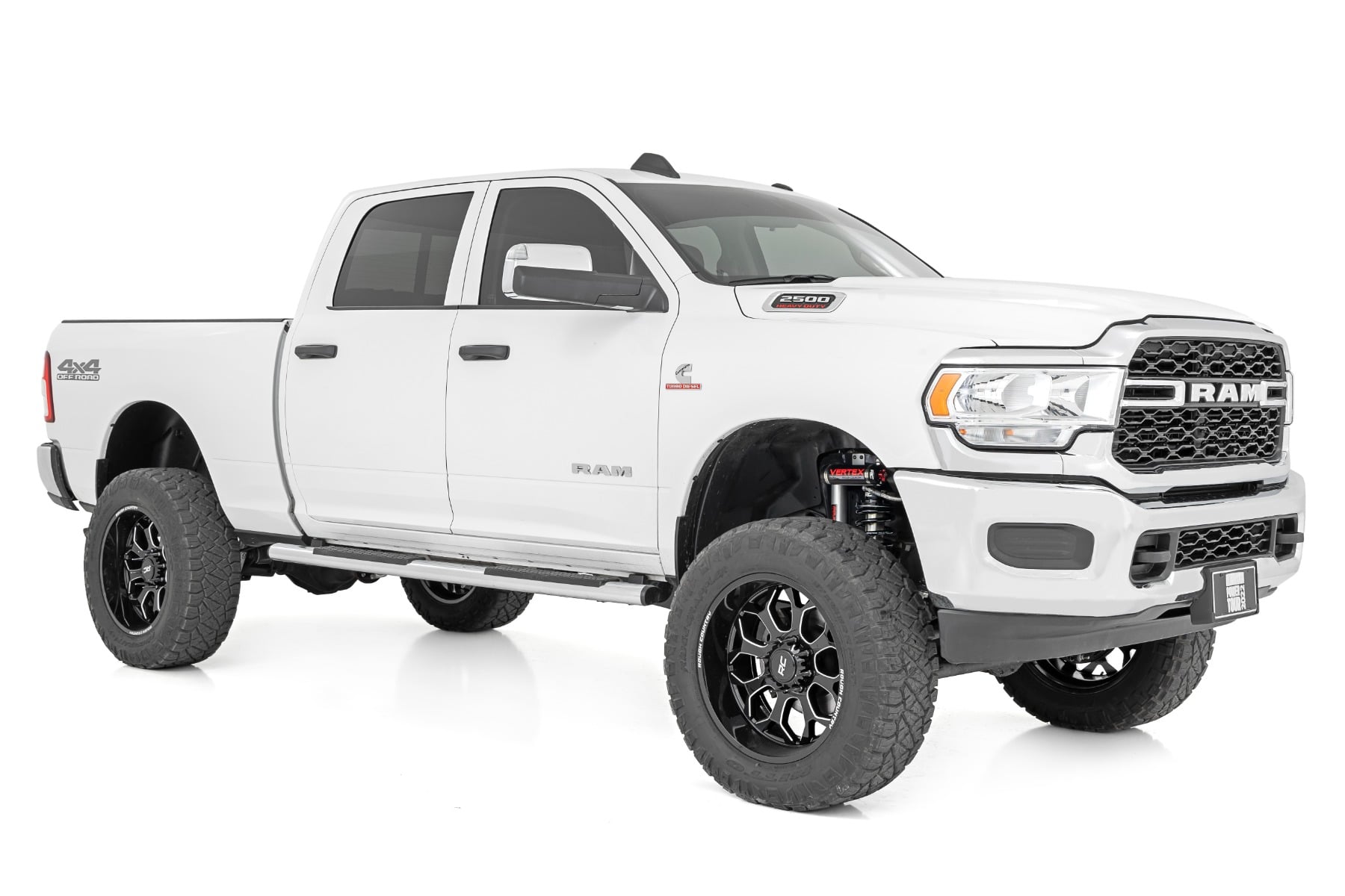 4.5-6 Inch Coilover Conversion Upgrade Kit Vertex/V2 Ram 2500 4WD (14-26) Rough Country-3