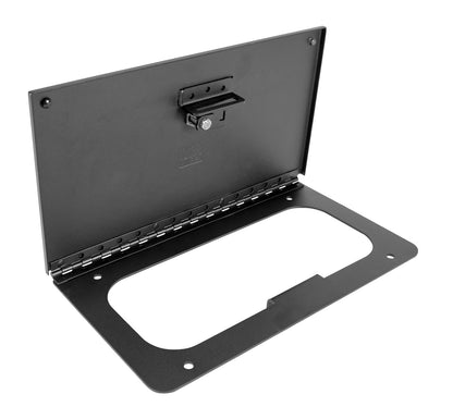 In-Floor Locking Cargo Lid 09-25 Ram 1500/2500/3500 Crew Cab Exc.Mega Cab Black Products Tuffy Security-10