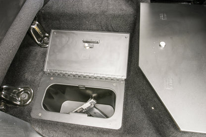 In-Floor Locking Cargo Lid 09-25 Ram 1500/2500/3500 Crew Cab Exc.Mega Cab Black Products Tuffy Security-4