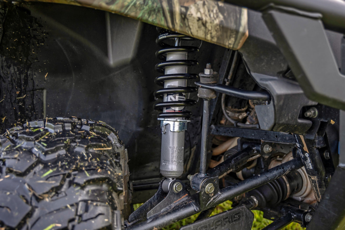 N3 Front Coil Over Shocks Stock Polaris Ranger 1000/Ranger XP 900/1000 Rough Country-5