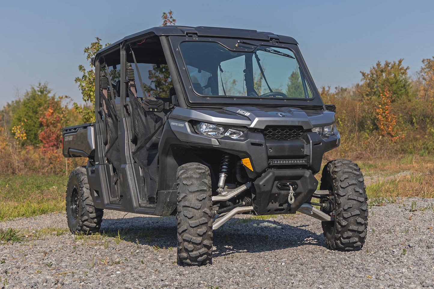 N3 Front Coil Over Shocks Stock Can-Am Defender HD5/HD8/HD9/H10 Rough Country-4