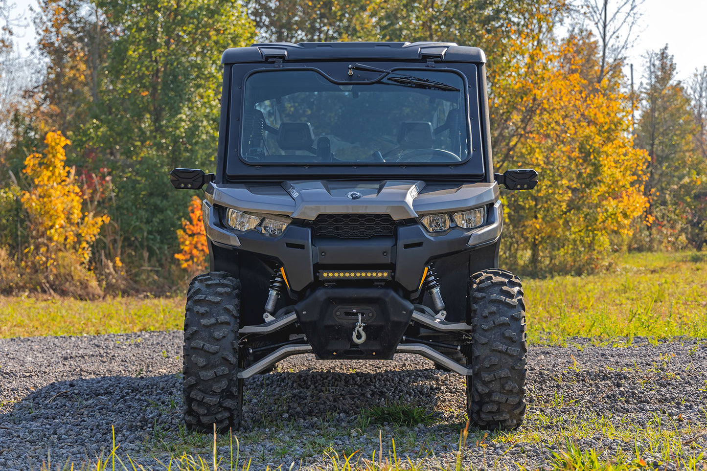 N3 Front Coil Over Shocks Stock Can-Am Defender HD5/HD8/HD9/H10 Rough Country-5