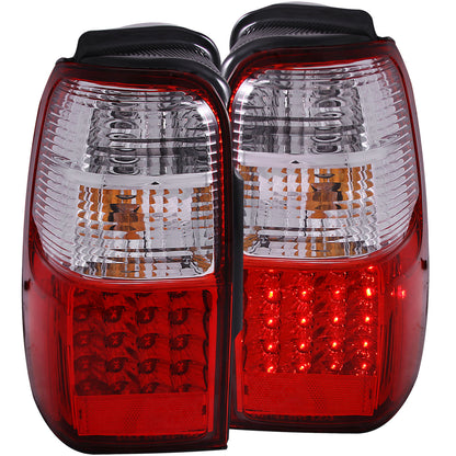 Tail Light Set Red/Clear Lens Pair Toyota 4Runner 2001-2002 AnzoUSA