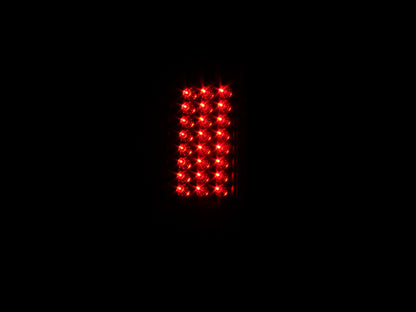 Tail Light Set LED Clear Lens Black Housing Pair Reconnect Power As It Was Previously. Ford F-250 Super Duty/F-350/F-450/F-550 Super Duty 2008-2016 AnzoUSA-1