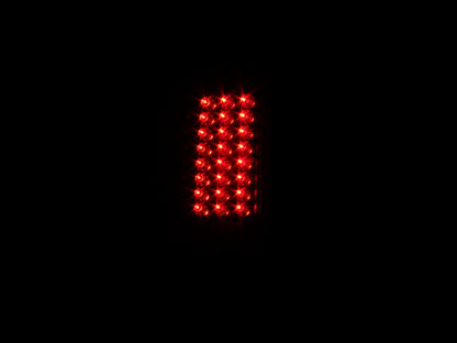 Tail Light Set LED Clear Lens Black Housing Pair Reconnect Power As It Was Previously. Ford F-250 Super Duty/F-350/F-450/F-550 Super Duty 2008-2016 AnzoUSA-2
