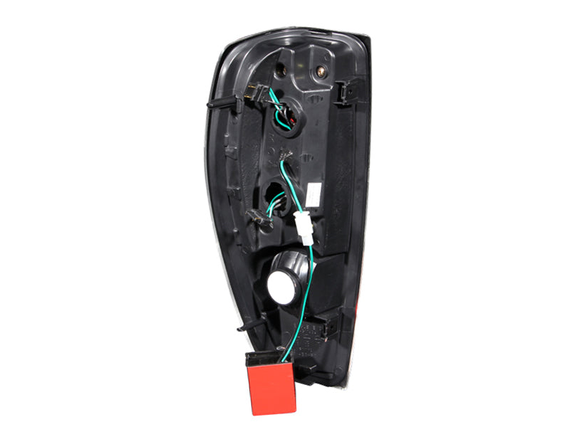 Tail Light Set LED Clear Lens Black Housing Pair Colorado/Canyon 2004-2012 AnzoUSA-1