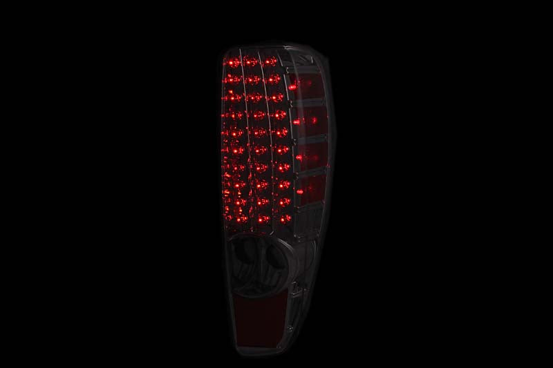 Tail Light Set LED Smoke Lens Pair Colorado/Canyon 2004-2012 AnzoUSA-2