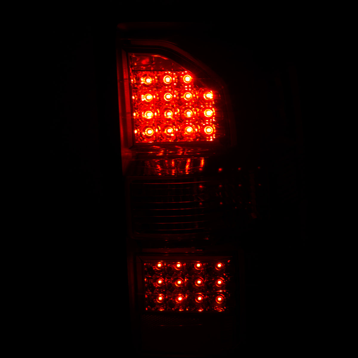 Tail Light Set LED Smoke Lens Pair GMC Sierra 1500 2014-2015, 2500 HD 2014-2016 AnzoUSA-2