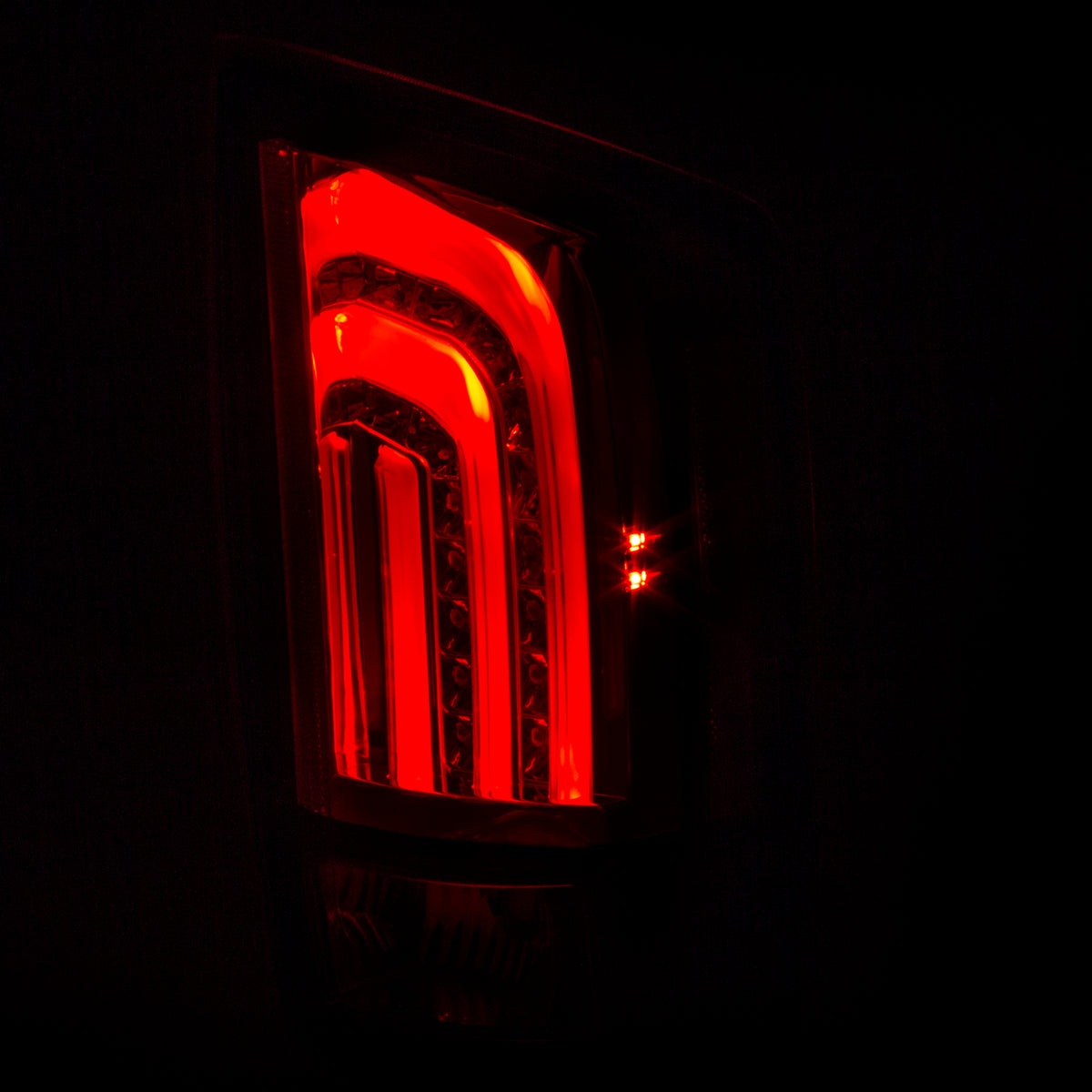 Tail Light Set LED Smoke Lens G2 Pair Dodge Ram 2500/3500 2009 AnzoUSA-2