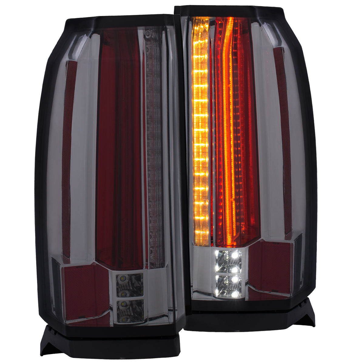 Tail Light Set LED Smoke Lens Pair GMC Yukon/XL 2015-2020 AnzoUSA