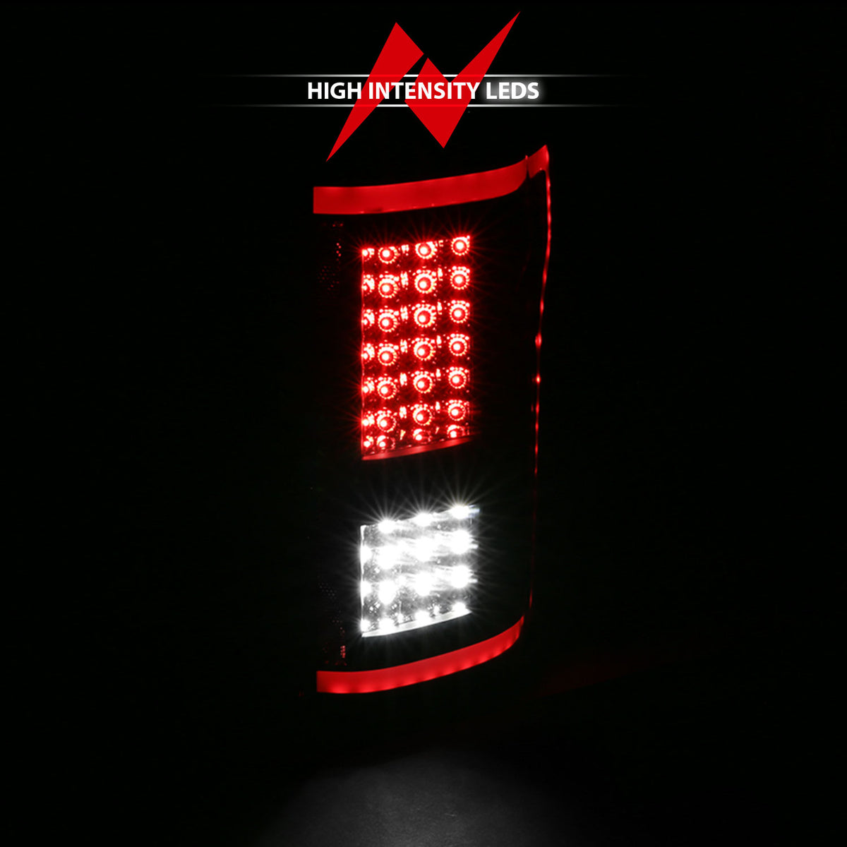 Tail Light Led Taillights Smoke W/ Sequential Ford F-150 2015-2017 AnzoUSA-5