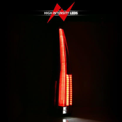 Tail Light Led Taillights Red/Clear Chevrolet Suburban 2014, Chevrolet Suburban 1500/Tahoe 2007-2014, Suburban 2500/Yukon XL 2500 2007-2013, GMC Yukon/XL 1500 2007-2014 AnzoUSA-7