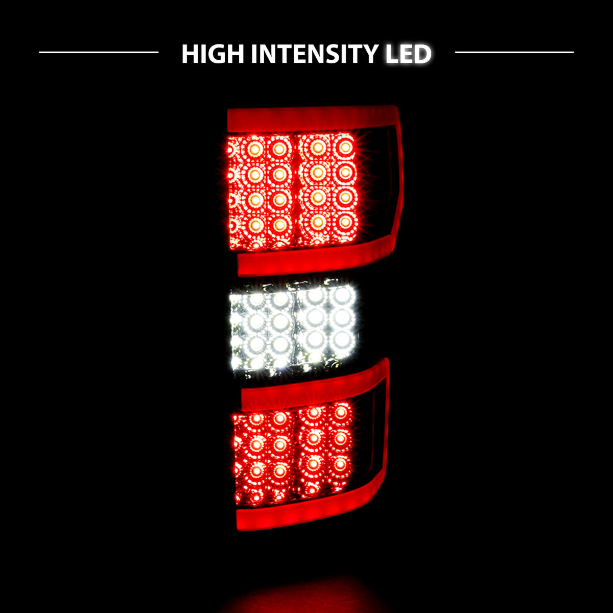 Tail Light Set LED Tail Lights LED Taillight Smoke (Red Light Bar) (W/ Sequential) Pair Ford F-150 2018-2020 AnzoUSA-5