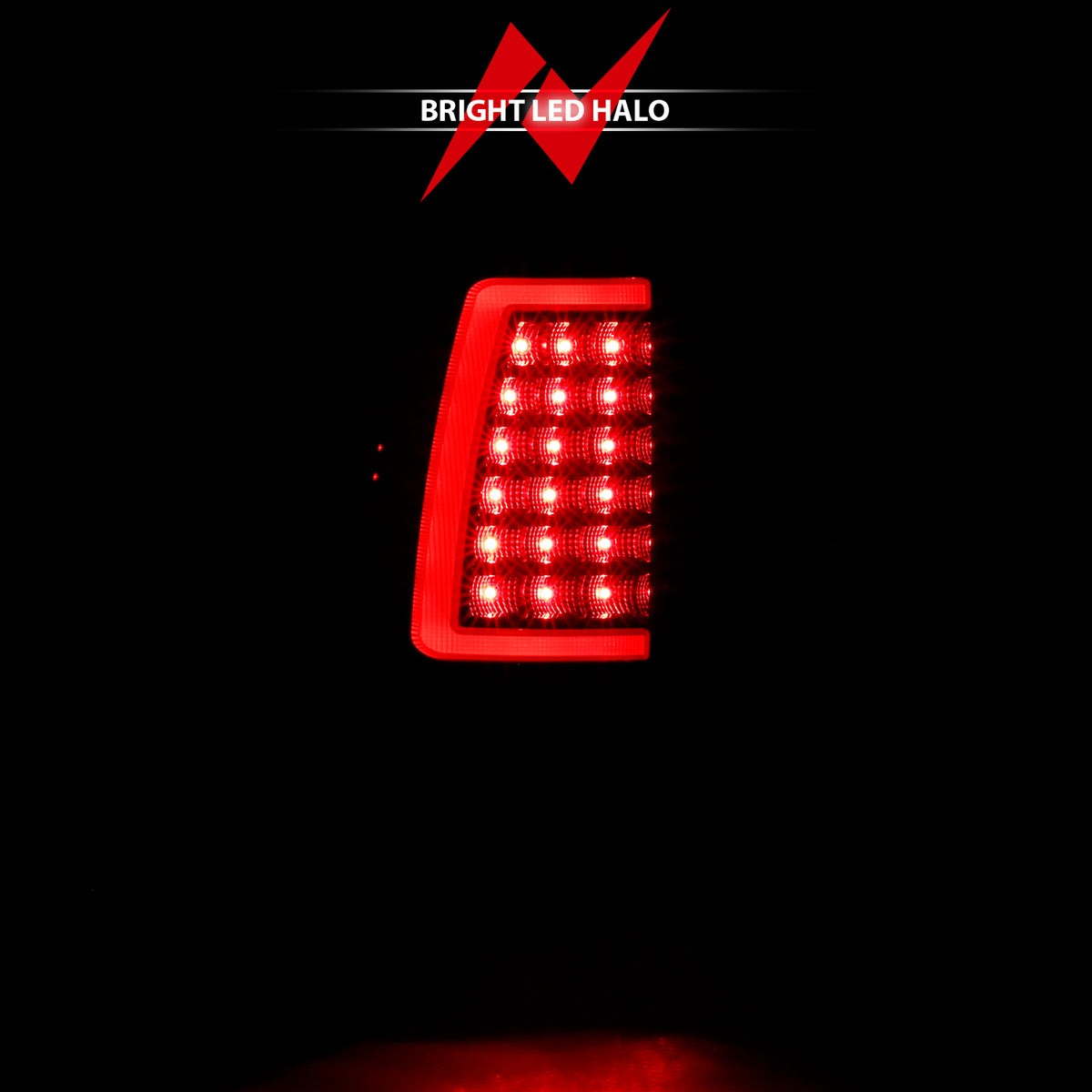 Tail Light Set LED Black Housing Smoke Lens Pair Chevrolet Silverado 1500/2500 1999-2002, 1500 HD/2500 HD 2001-2002, 3500 2001-2003, GMC Sierra 1500 1999-2007, 1500 HD/2500 HD/3500 2001-2006, 2500 1999-2004 AnzoUSA-5