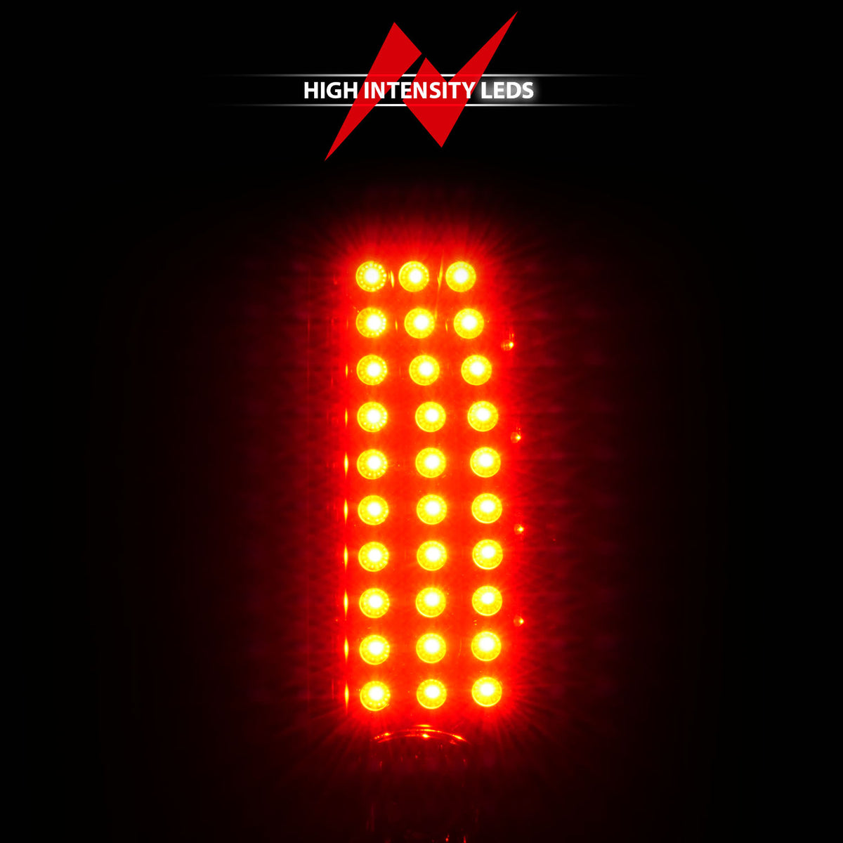 Tail Light Set LED Black Housing Pair Colorado/Canyon 2004-2012 AnzoUSA-5