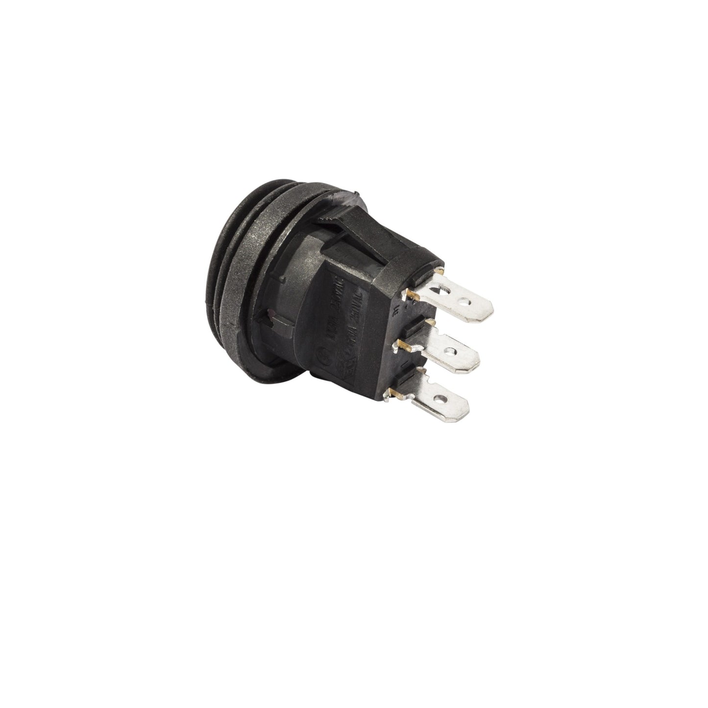 Switch Illum LED Rocker 2 Position Round Red KC Hilites-2