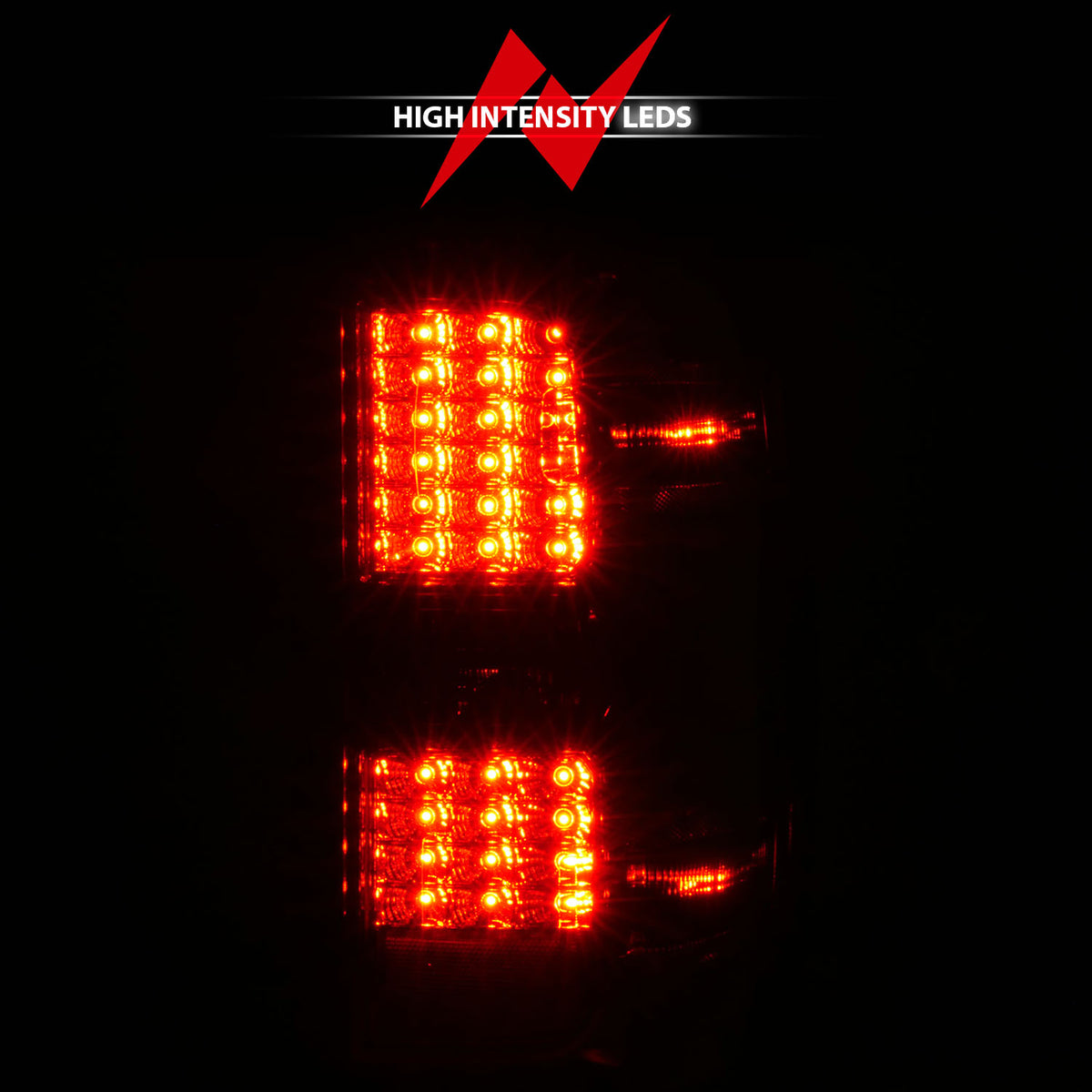 Tail Light Set LED Chrome Housing Smoke Lens Pair Chevrolet Silverado 1500 2014-2018, 2500/3500 2015-2018, 2500 HD/3500 HD 2015-2019, GMC Sierra 3500 HD 2015-2019 AnzoUSA-5