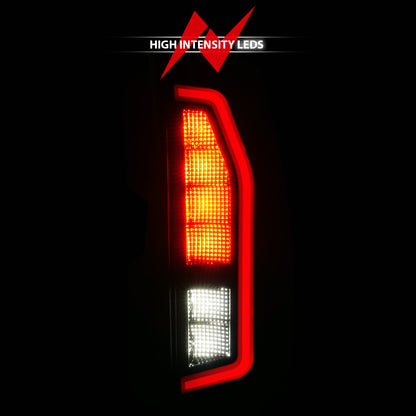 Tail Light Set Black Housing, Full LED, LED Plank Style, Pair, Smoke Lens Chevrolet Suburban/Tahoe 2007-2014, GMC Yukon/Denali 2007-2014 AnzoUSA-5