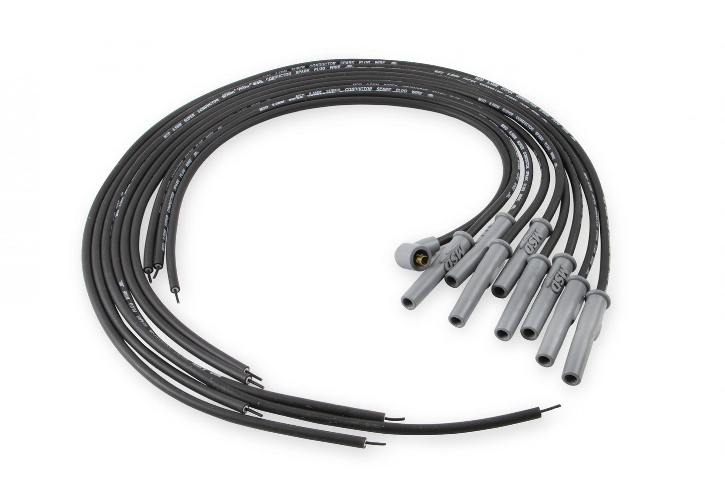 Black 8.5Mm Super Conductor 8-Cylinder Multi-Angle, Universal Socket Style Distributor Caps, As Well As The Ones For Spark Plug-Style Terminals MSD Ignition-13