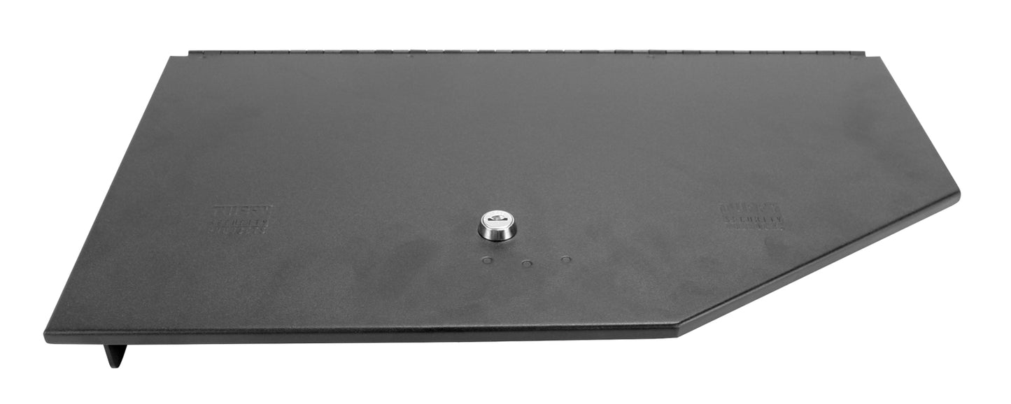 Rear Underseat Locking Lid 09-10 Ram 1500 11-22 1500 19 1500 Classic 10-22 2500/3500 Extended Crew Cab Black Products Tuffy Security-5