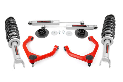 3 Inch Lift Kit N3 Struts/Shocks Red Ram 1500 4WD (2012-2018 & Classic) Rough Country